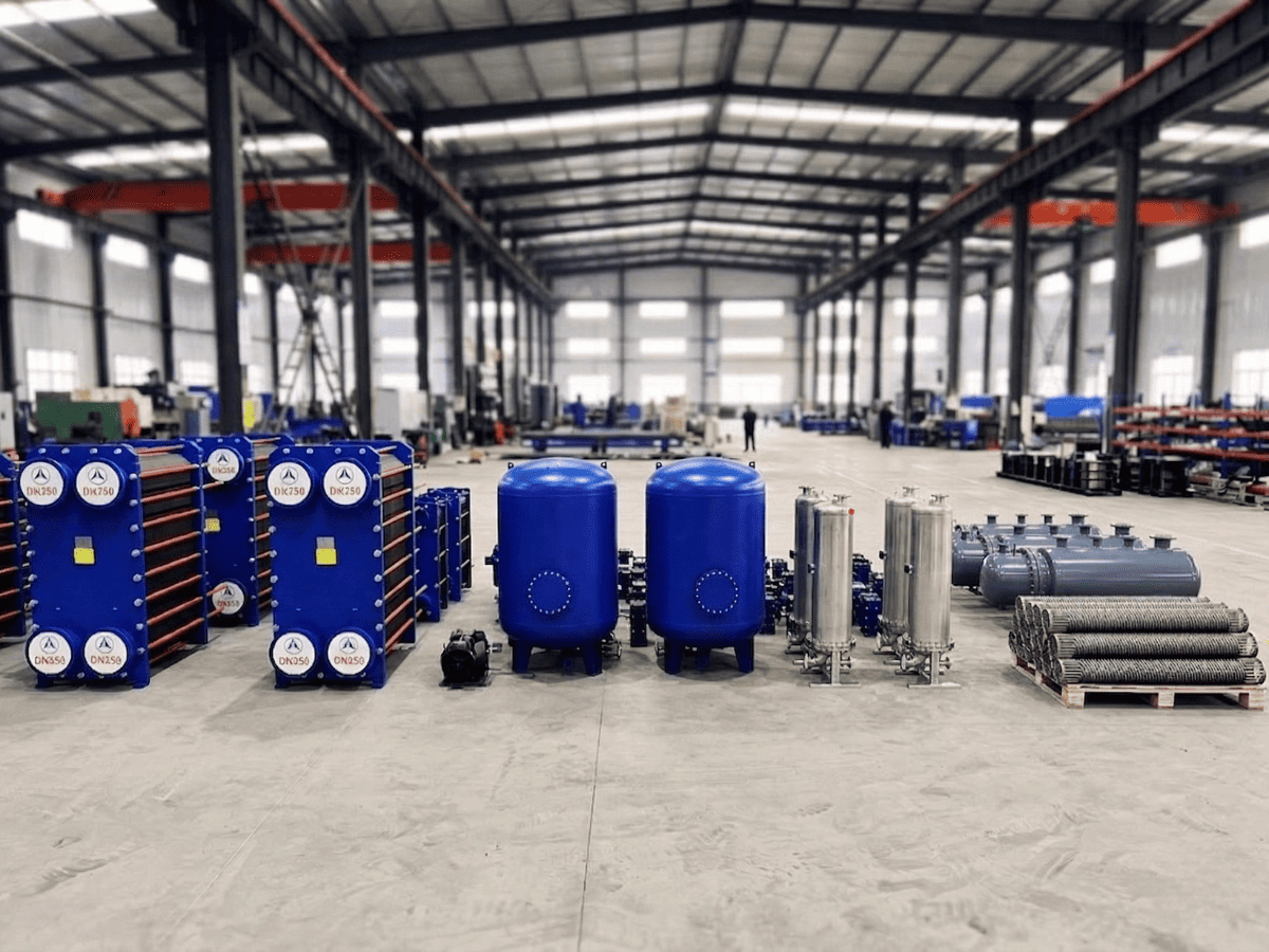 Hengxin heat exchanger product portfolio for industrial and HVAC loads