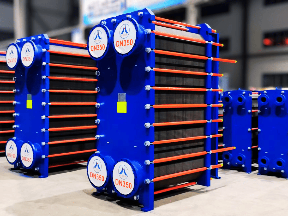High-Efficiency Plate Heat Exchanger Model