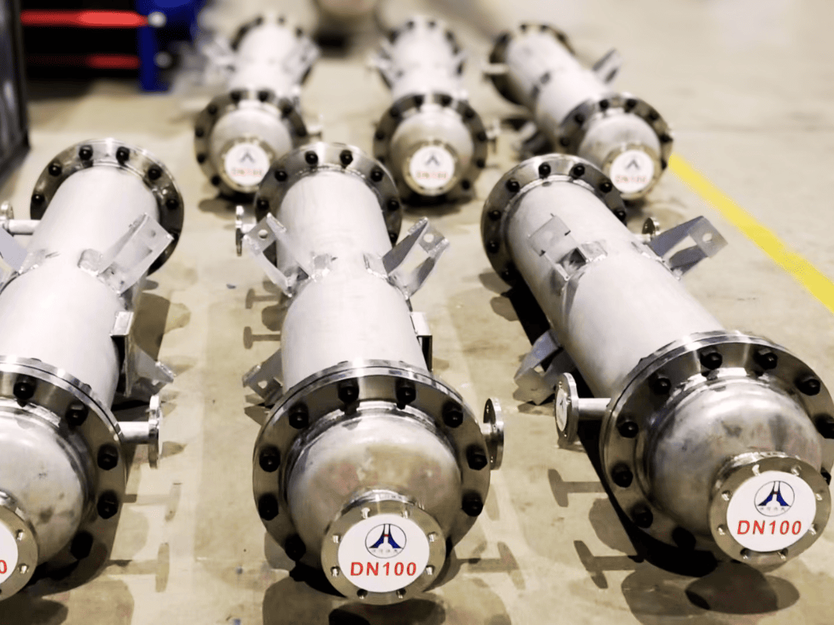 Industrial Solvent Recovery Condenser Unit