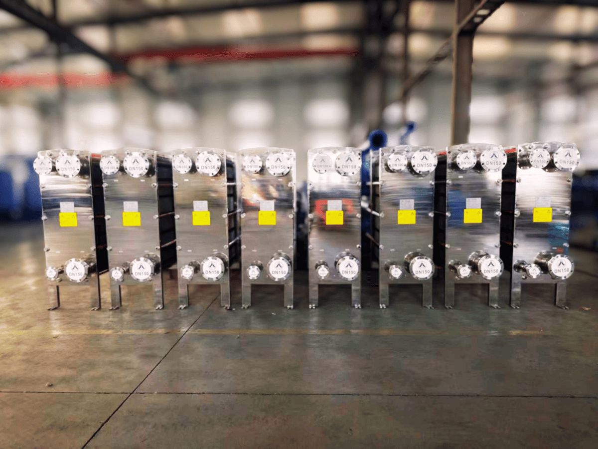 Plate Heat Exchanger with SS316 Plates and Gaskets