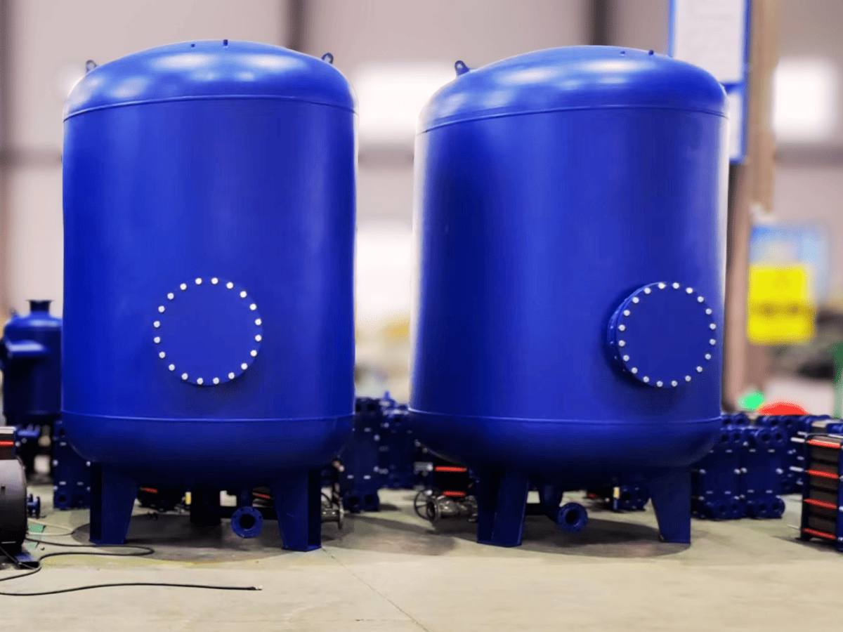 Large-Capacity Volumetric Storage Heat Exchanger