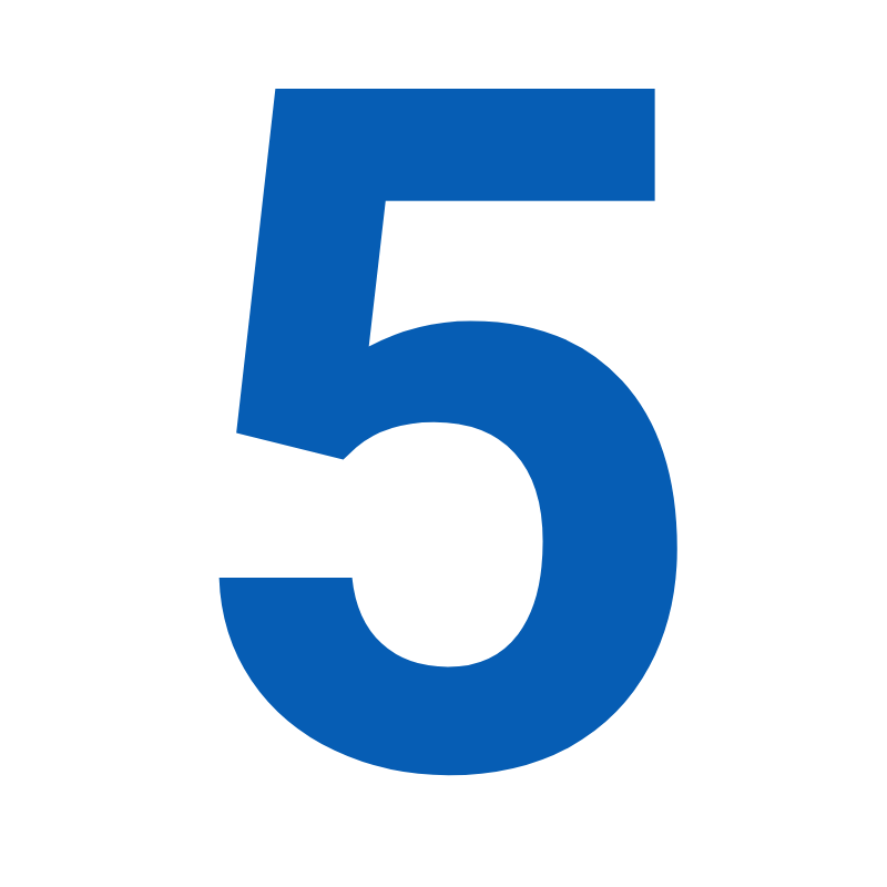 Step 5 process icon