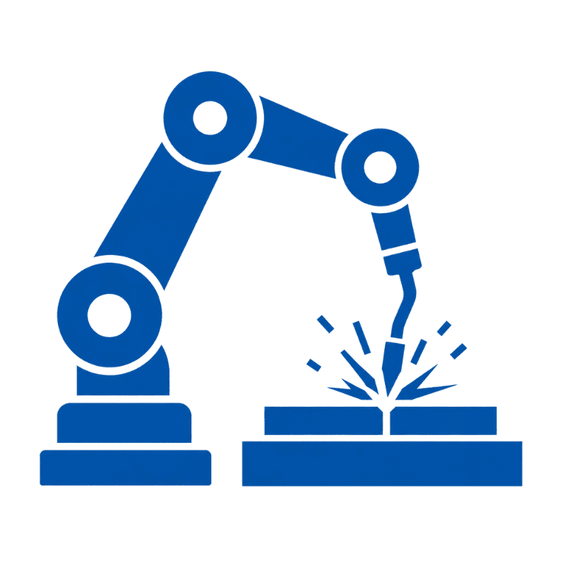 Automated welding robots for Hengxin heat exchanger manufacturing