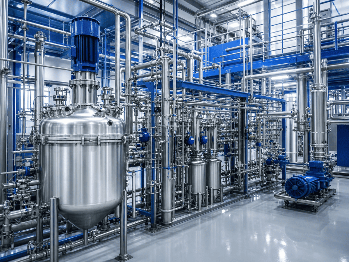 Chemical processing industry application scene