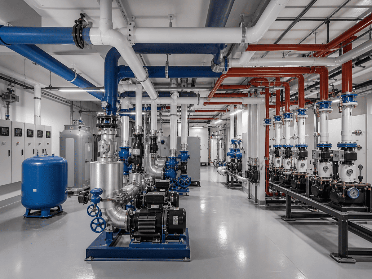 HVAC heating and cooling system application scene
